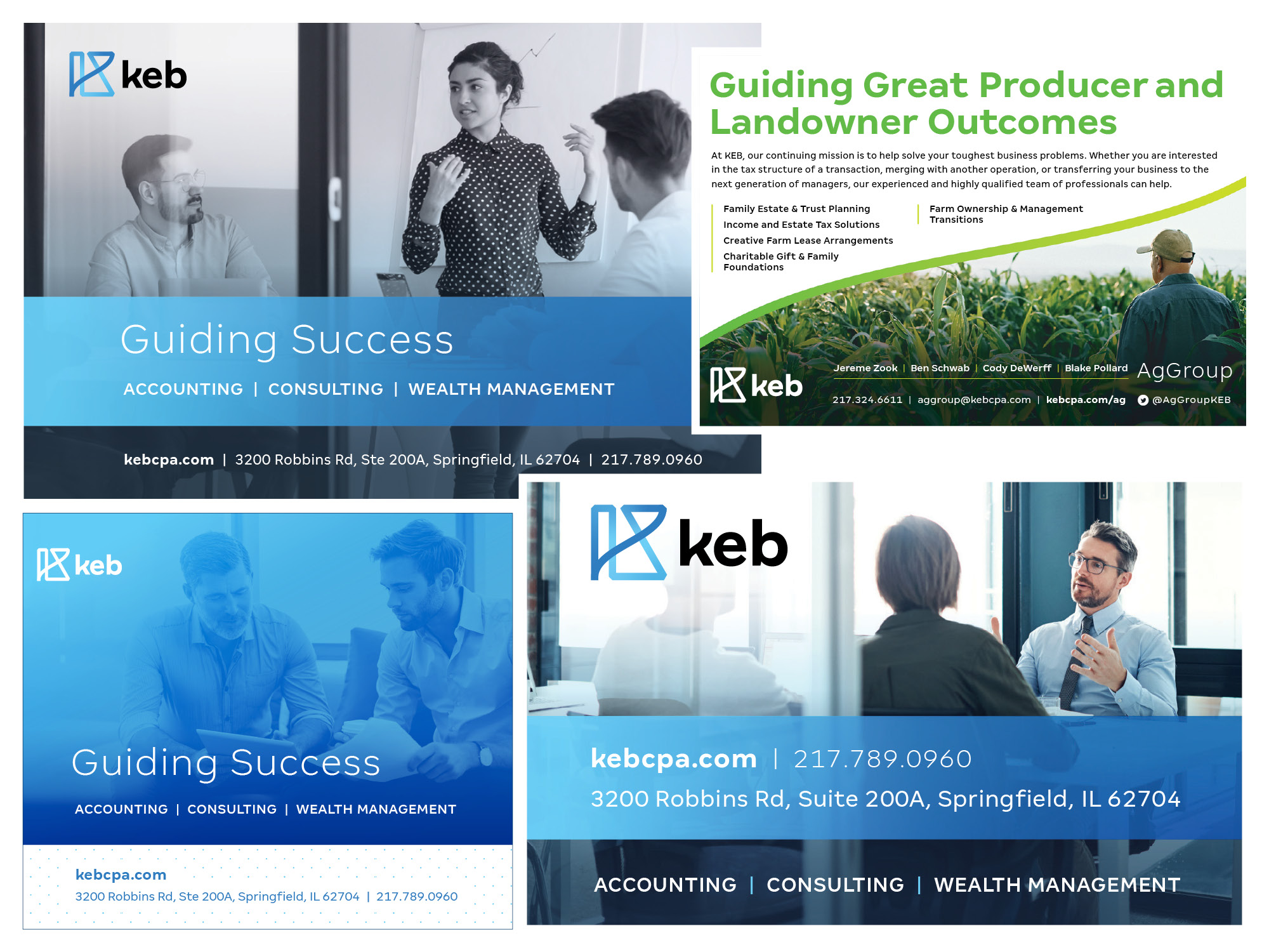 Marketing Materials for KEB